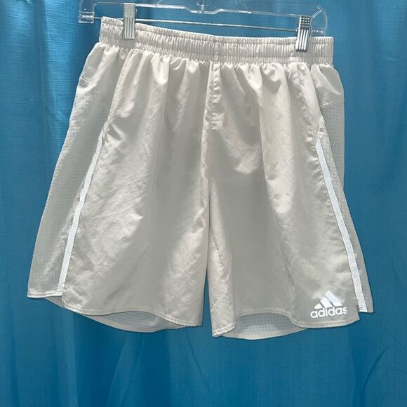 Adidas Womens shorts white gray - Picture 1 of 7